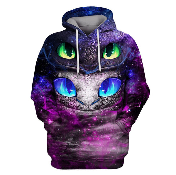 Toothless and hotsell light fury hoodie