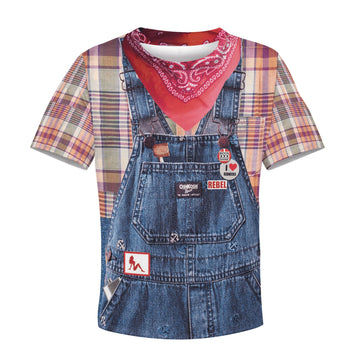 I love rednecks Kid Custom Hoodies T-shirt Apparel HD-JOB110105K kid 3D apparel Kid T-Shirt XS 