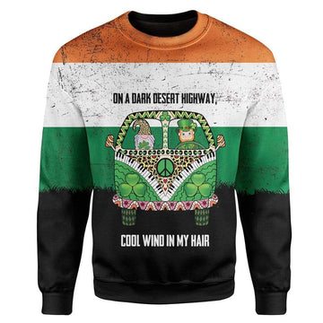 Gearhumans Irish On A Dark Desert Highway Custom T-Shirts Hoodies Apparel