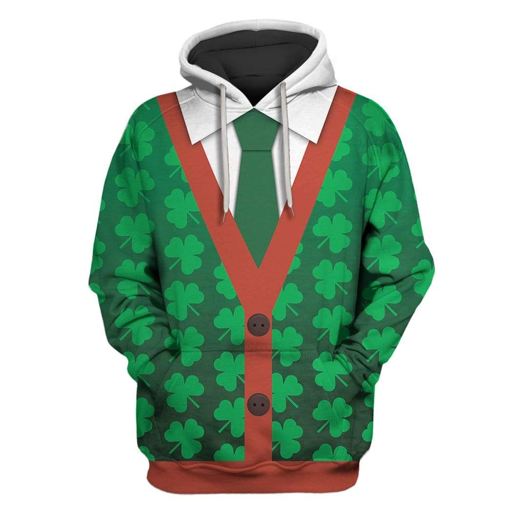 IRISH ST. PATRICK'S DAY Custom T-shirt - Hoodies Apparel HD-GH110671 3D Custom Fleece Hoodies Hoodie S 