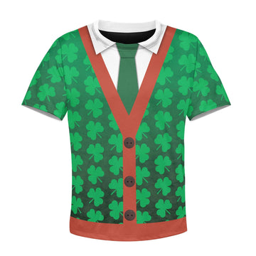IRISH ST. PATRICK'S DAY Kid Custom Hoodies T-shirt Apparel HD-GH110671K kid 3D apparel Kid T-Shirt XS 
