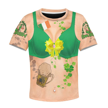 IRISH ST. PATRICK'S DAY Kid Custom Hoodies T-shirt Apparel HD-GH110673K kid 3D apparel Kid T-Shirt XS 