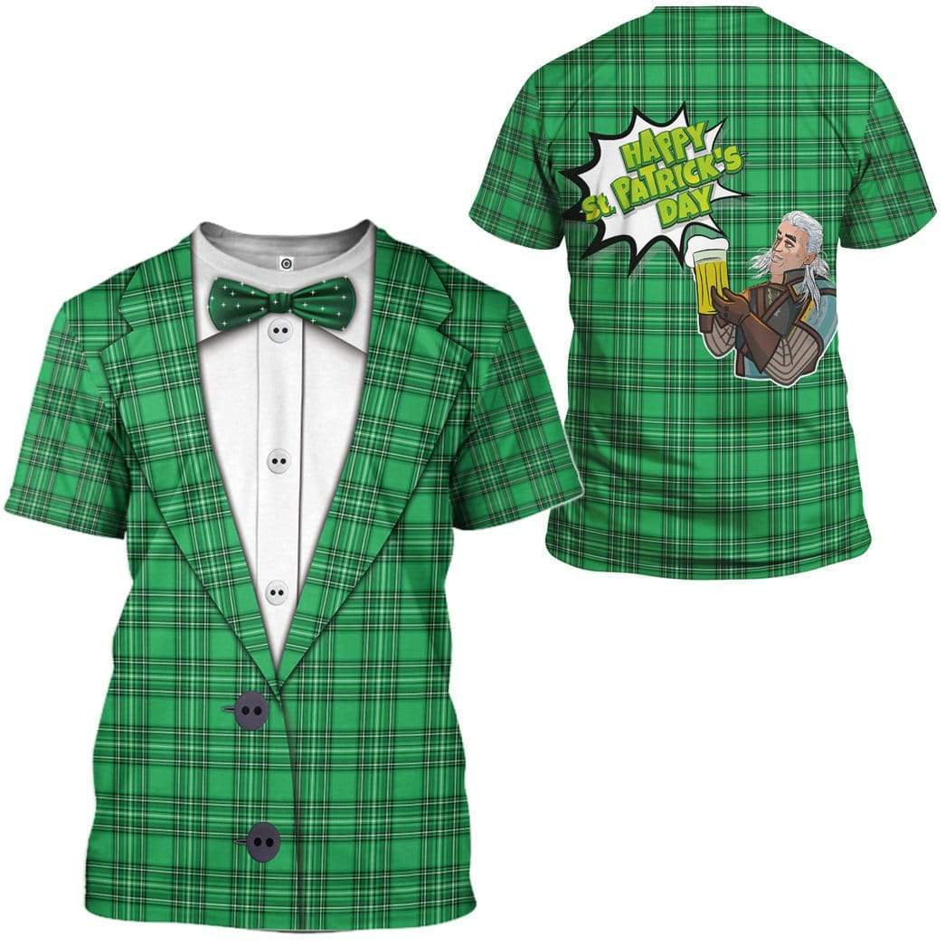 Irish St Patrick's Day Vest Custom T-Shirts Hoodies Apparel HD-TA0302204 3D Custom Fleece Hoodies 
