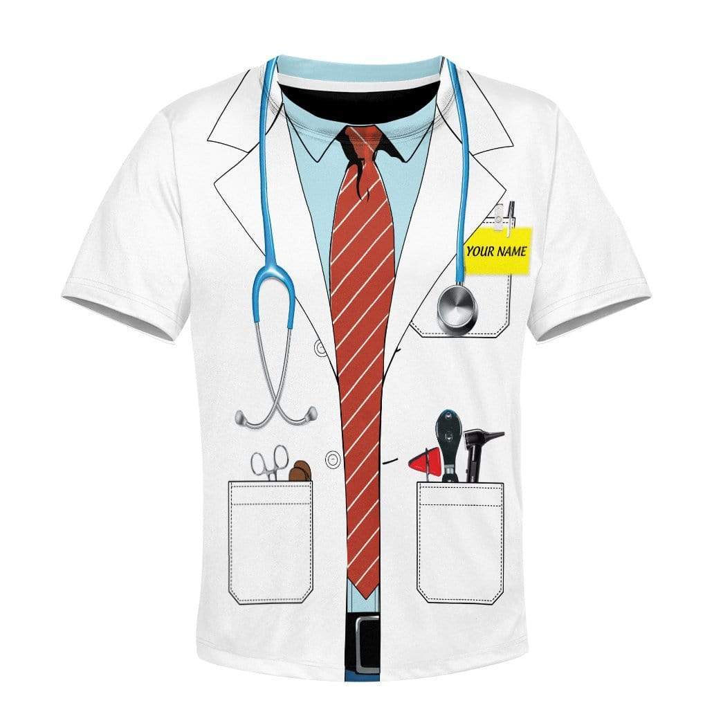 Kid Cosplay Doctor Custom T-Shirts Hoodies Apparel CO-AT0601202 Kid 3D Apparel Kid T-Shirt 3XS 