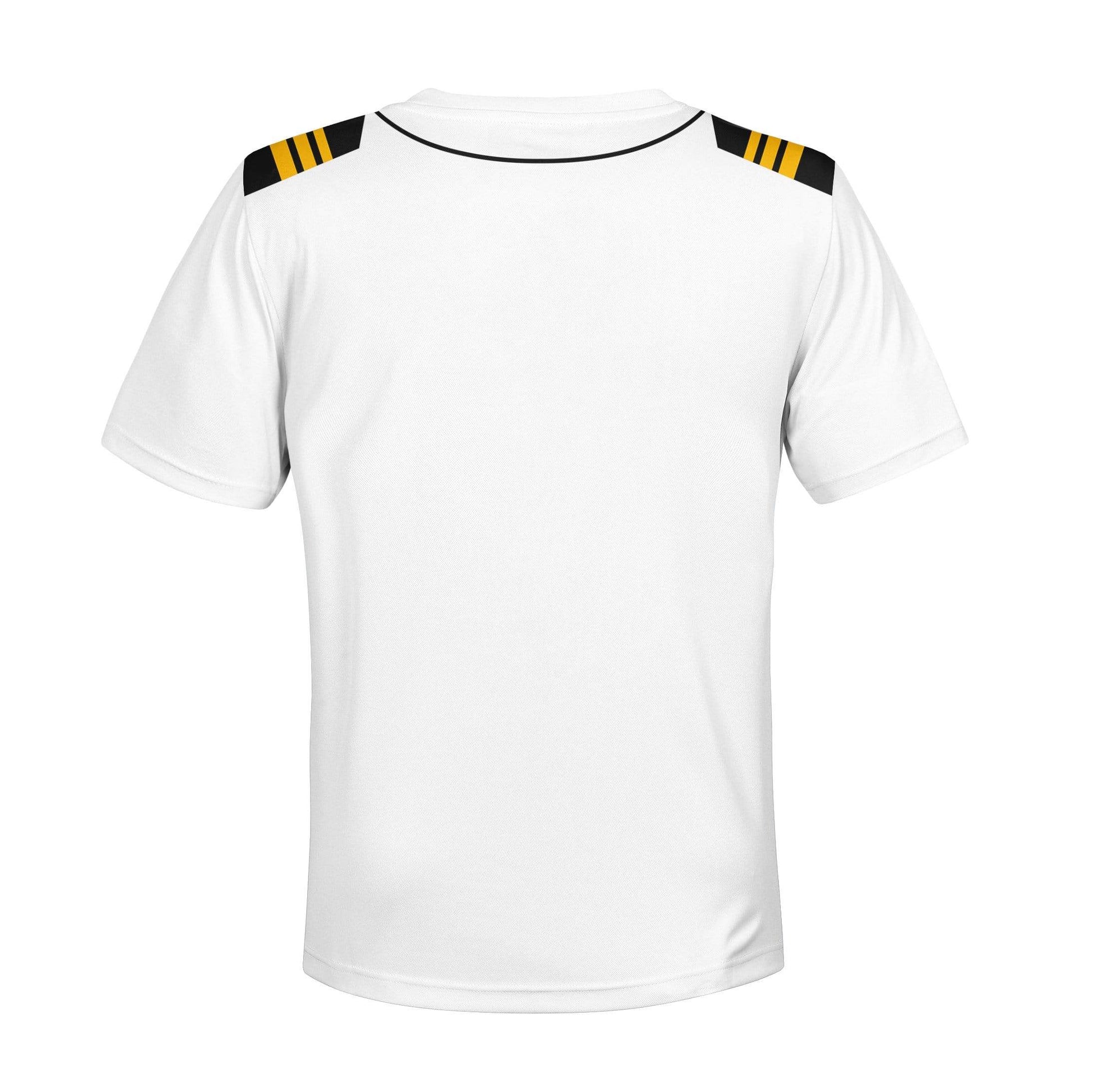 Kid Custom Hoodies T-shirt I'm future Frontier Airlines pilot Apparel HD-GH20708K kid 3D apparel 