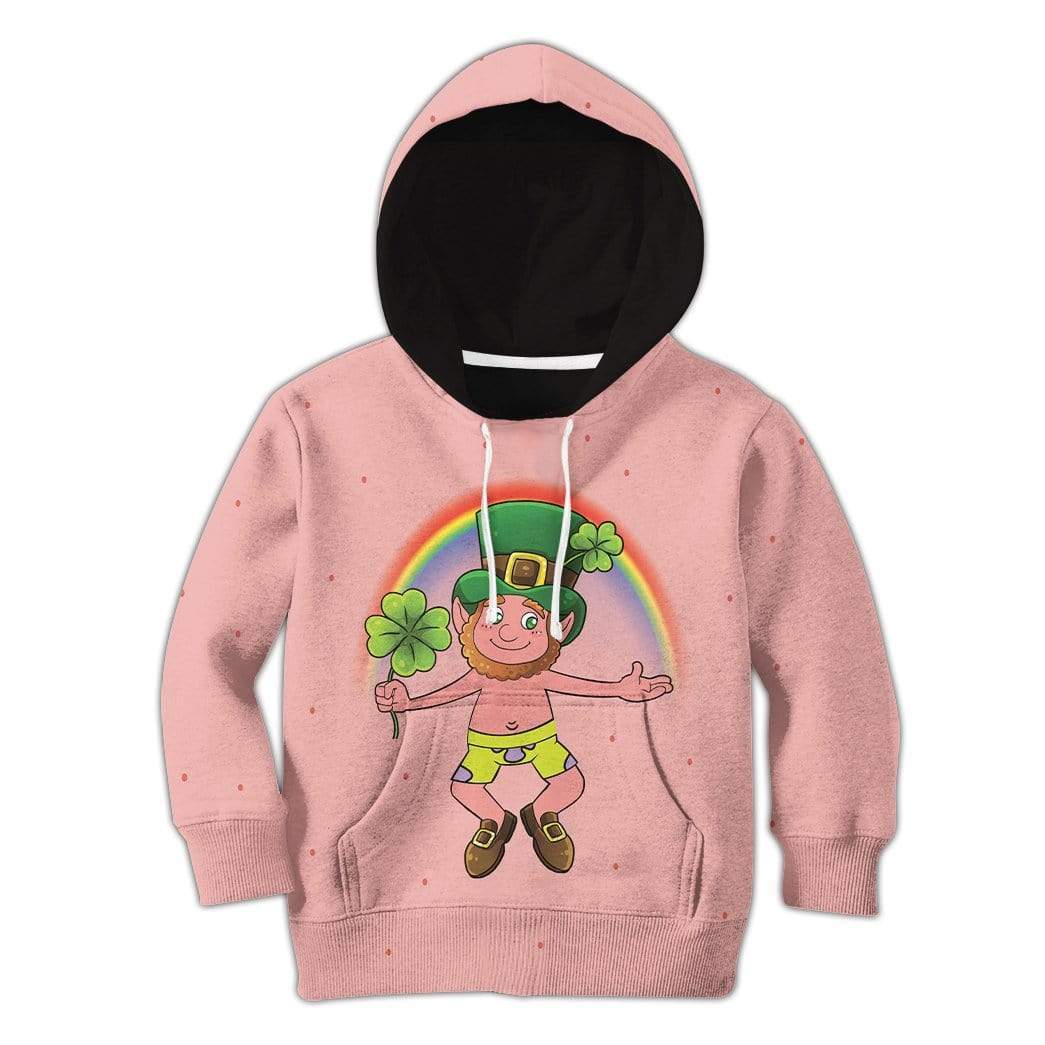 Kid Happy Patrick's Day Custom T-Shirts Hoodie Apparel HD-TA0302202 Kid 3D Apparel Kid Hoodie 2XS 
