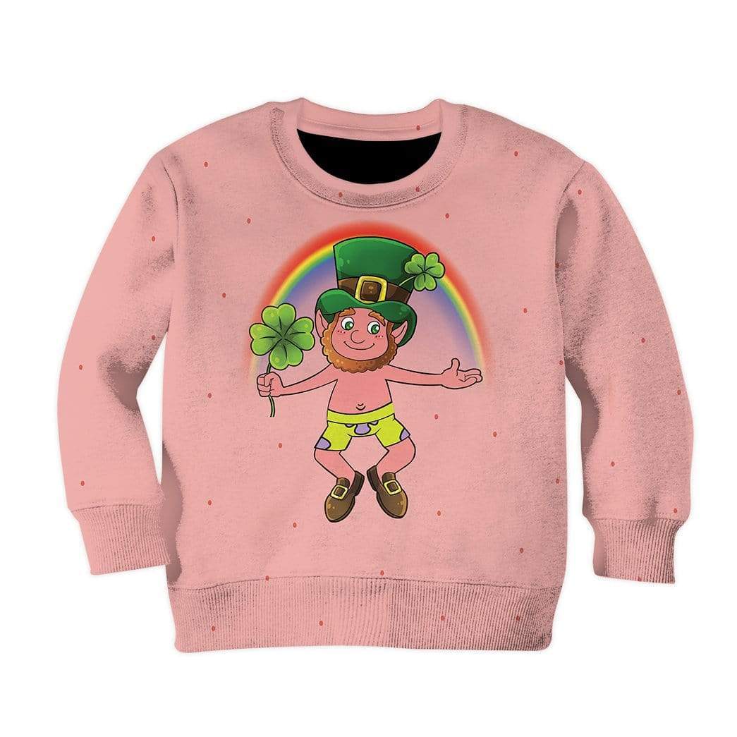Kid Happy Patrick's Day Custom T-Shirts Hoodie Apparel HD-TA0302202 Kid 3D Apparel Kid Sweatshirt 2XS 