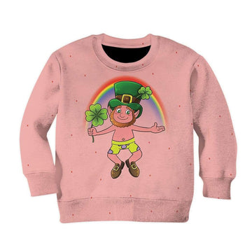 Gearhumans Kid Happy Patrick's Day Custom T-Shirts Hoodie Apparel