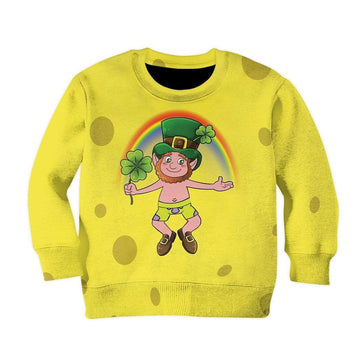 Gearhumans Kid Happy St Patrick Custom T-Shirts Hoodie Apparel