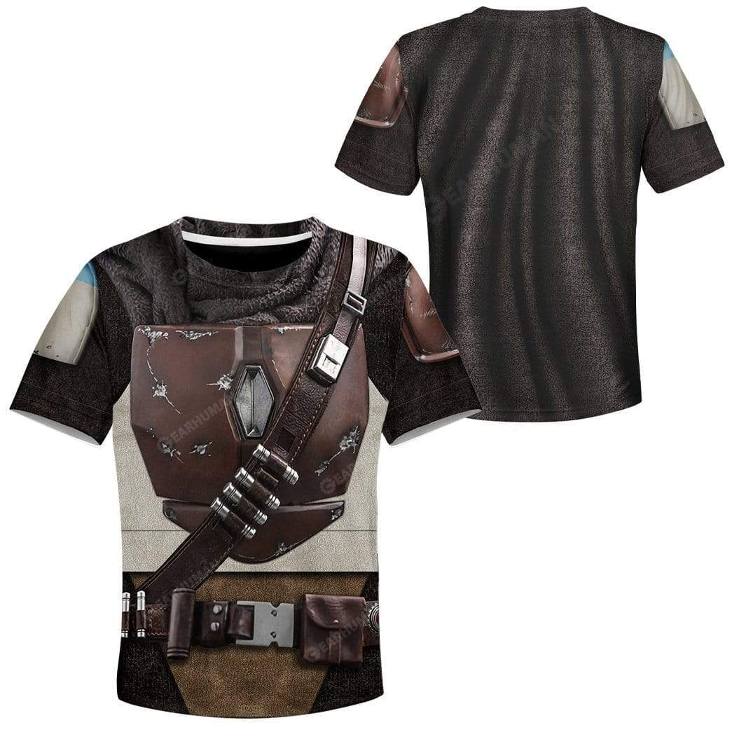 Kid The Mandalorian Custom T-Shirts Hoodies Apparel CO-AT0512192 Kid 3D Apparel 