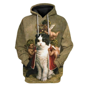 Gearhumans King Cat Custom T-Shirts Hoodies Apparel