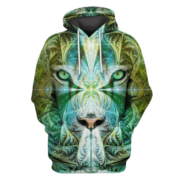 King Tiger Hoodies - T-Shirts Apparel PET110162 3D Custom Fleece Hoodies Hoodie S 