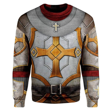 Gearhumans Knight Templar Custom T-shirt - Hoodies Apparel