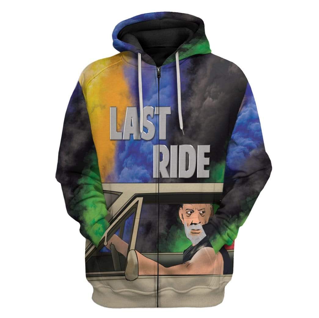 Last Ride Custom T-Shirts Hoodies Apparel MV-TA0402203 3D Custom Fleece Hoodies Zip Hoodie S 