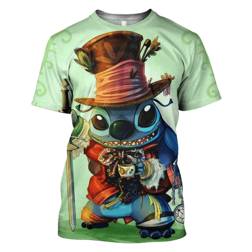 Lilo and Stitch Hoodies - T-Shirts Apparel MV110149 3D Custom Fleece Hoodies T-Shirt S 