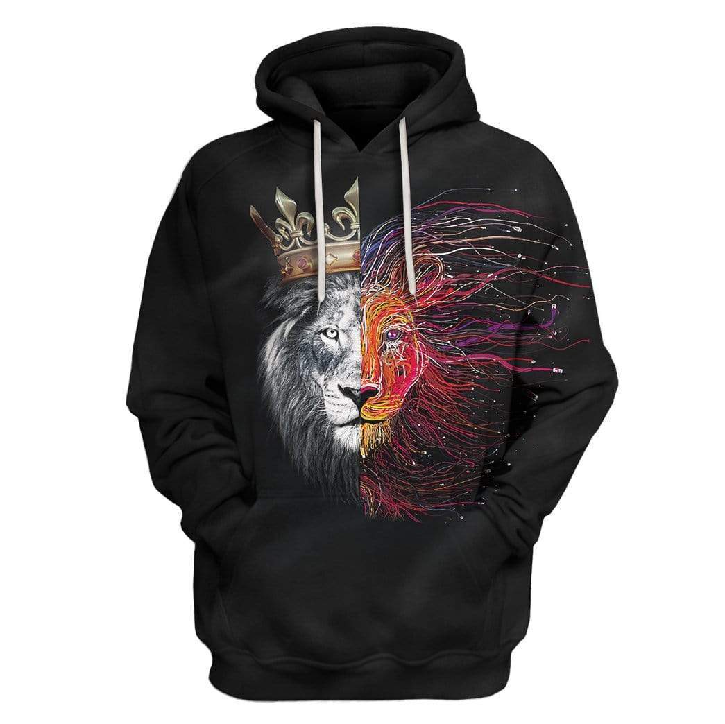 Lion King Custom T-Shirts Hoodies Apparel AN-TA1501202 3D Custom Fleece Hoodies Hoodie S 