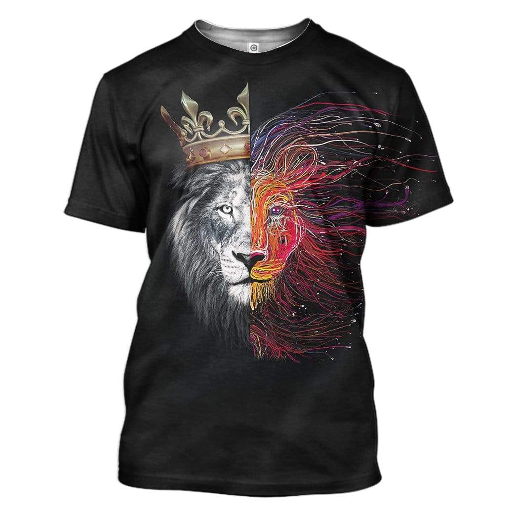 Lion King Custom T-Shirts Hoodies Apparel AN-TA1501202 3D Custom Fleece Hoodies T-Shirt S 