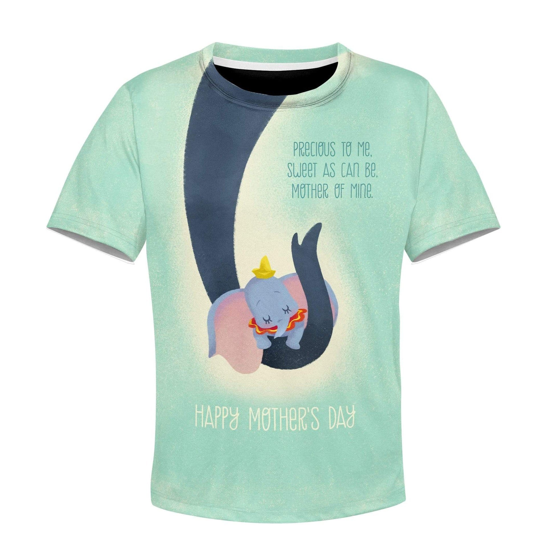 Little Elephant Custom Hoodies T-shirt Apparel HD-MV111381K kid 3D apparel Kid T-Shirt XS 