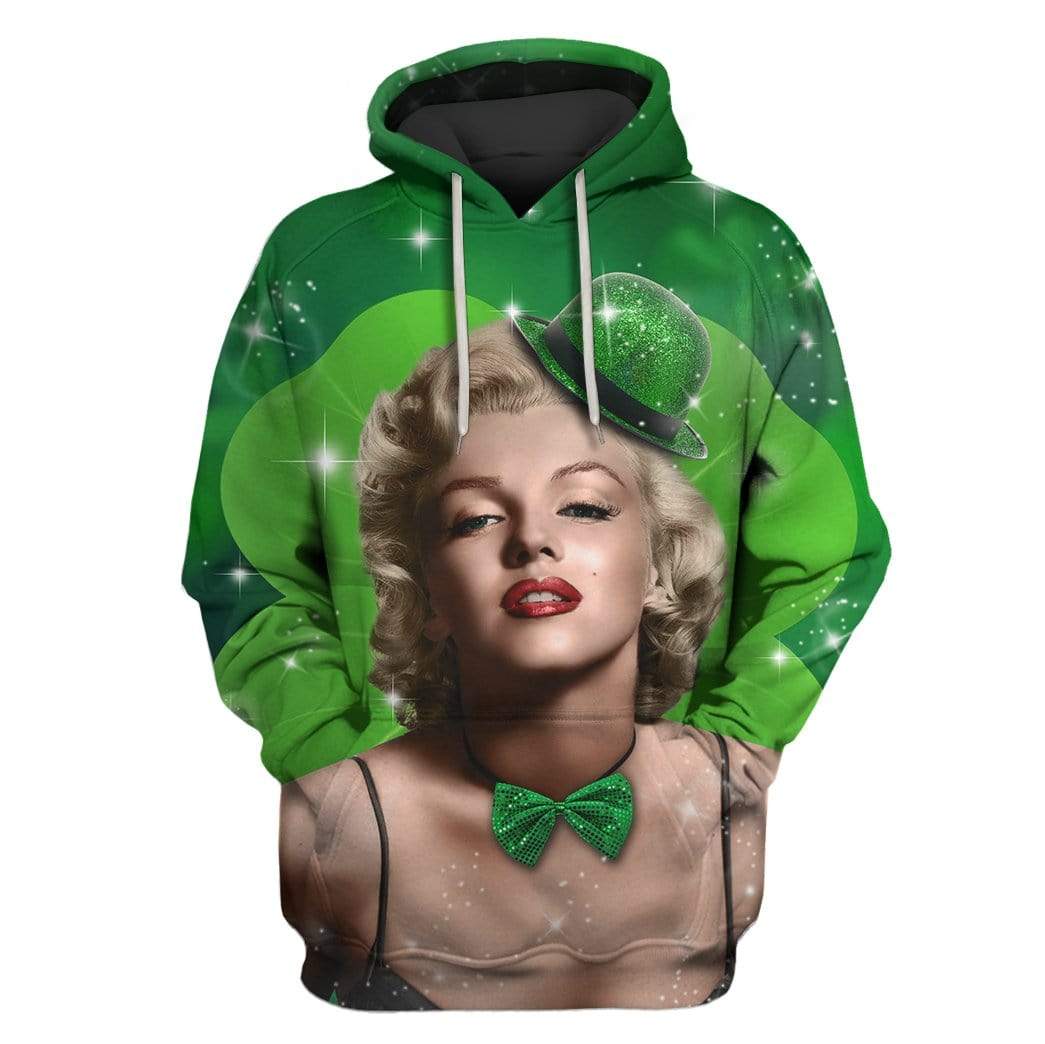 Marilyn Monroe Custom T-shirt - Hoodies Apparel HD-GH110689 3D Custom Fleece Hoodies Hoodie S 
