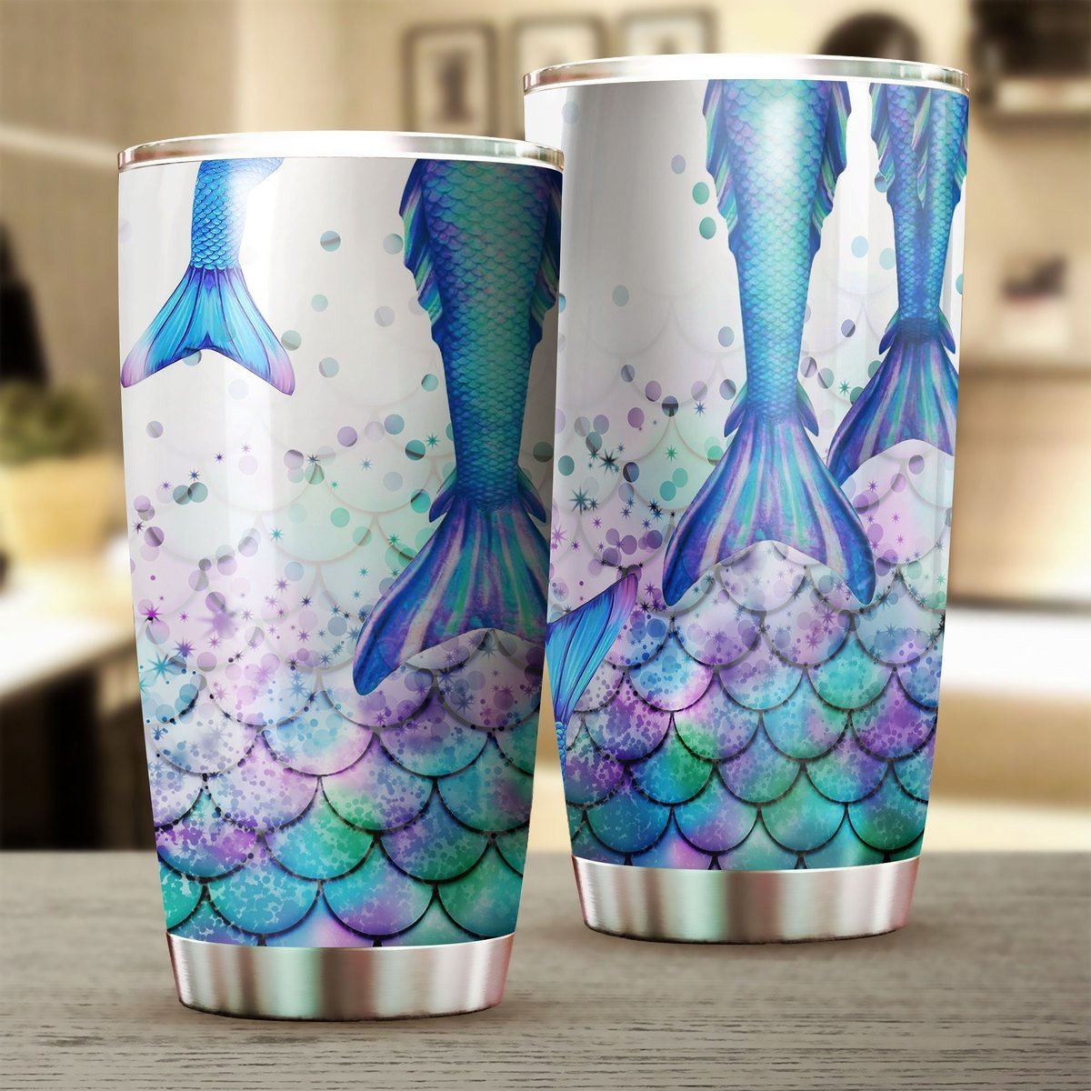 Mermaid - Tumbler Cup tumbler Tumbler 