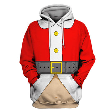 Merry Ugly Christmas Custom T-shirt - Hoodies Apparel HD-UGL110126 3D Custom Fleece Hoodies Hoodie S 