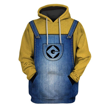 Gearhumans Minion Custom T-shirt - Hoodies Apparel