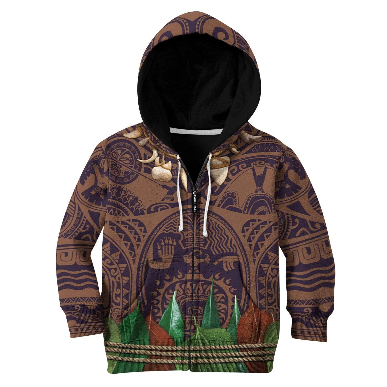 Moana Custom Hoodies T-shirt Apparel HD-GH1106120K kid 3D apparel 