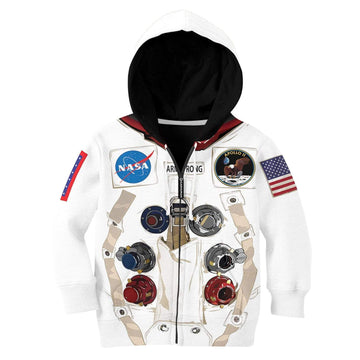 Gearhumans Nasa astronaut Kid Custom Hoodies T-shirt Apparel