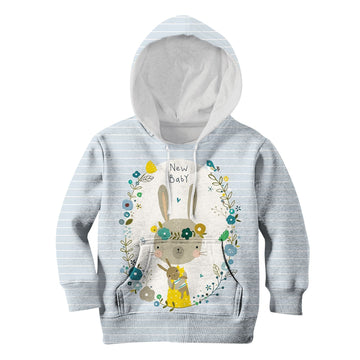 Gearhumans New Baby Rabbit Custom Hoodies T-shirt Apparel