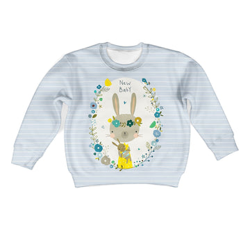 Gearhumans New Baby Rabbit Custom Hoodies T-shirt Apparel