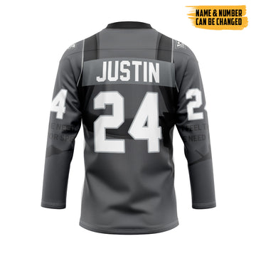 Gearhumans 3D Black Boston Bruins NHL Custom Name Custom Number Hockey