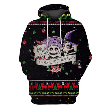 Gearhumans Nightmare Before Christmas: Lock Shock And Barrel Custom T-shirt - Hoodies Apparel