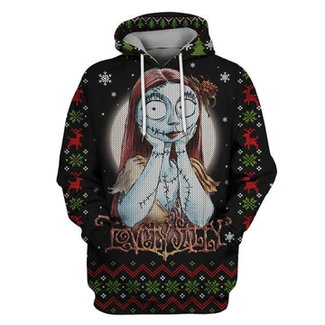 Gearhumans Nightmare Before Christmas: Lovely Sally Custom T-shirt - Hoodies Apparel