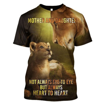 Gearhumans not always eye to eye but always heart to heart Hoodies - T-Shirts Apparel