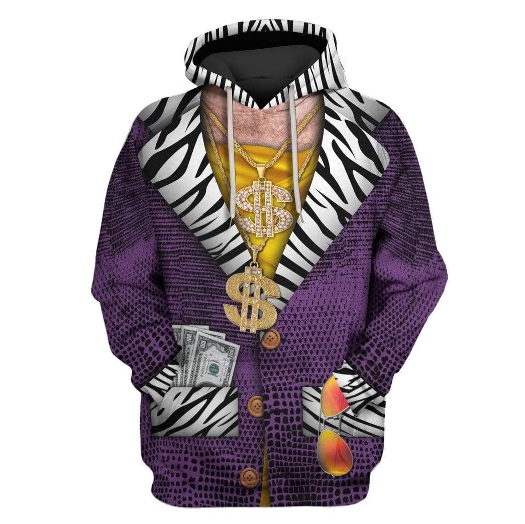 Pimp Suit Custom T-shirt - Hoodies Apparel HD-GH20337 3D Custom Fleece Hoodies Hoodie S 