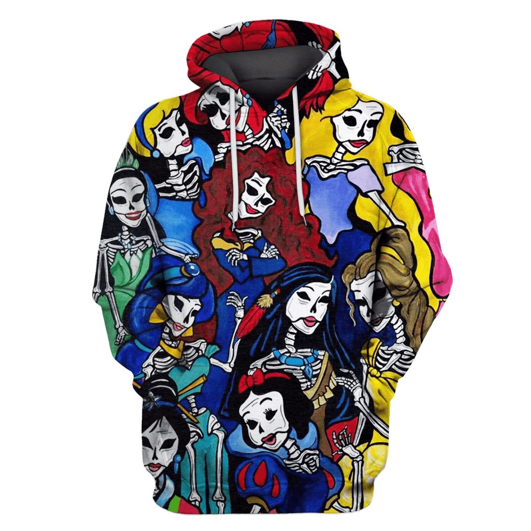 Princess Hoodies - T-Shirts Apparel MV110190 3D Custom Fleece Hoodies Hoodie S 