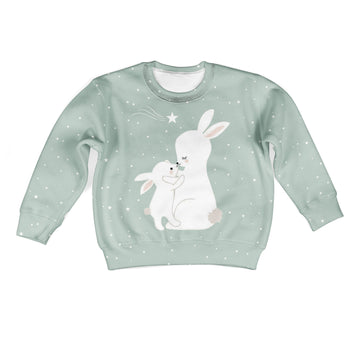 Gearhumans Rabbit Family Custom Hoodies T-shirt Apparel