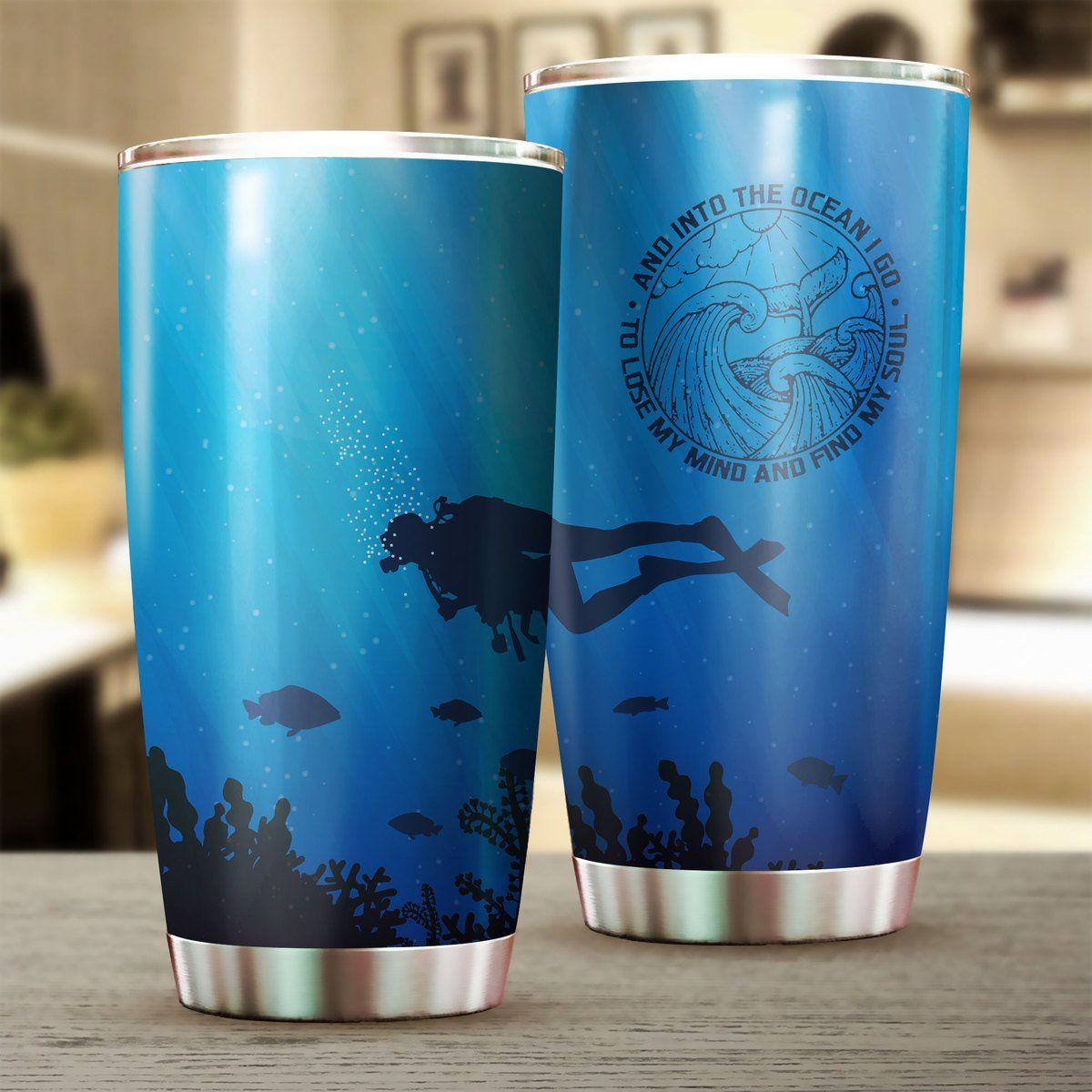 Scuba Diving - Tumbler Cup tumbler Tumbler 