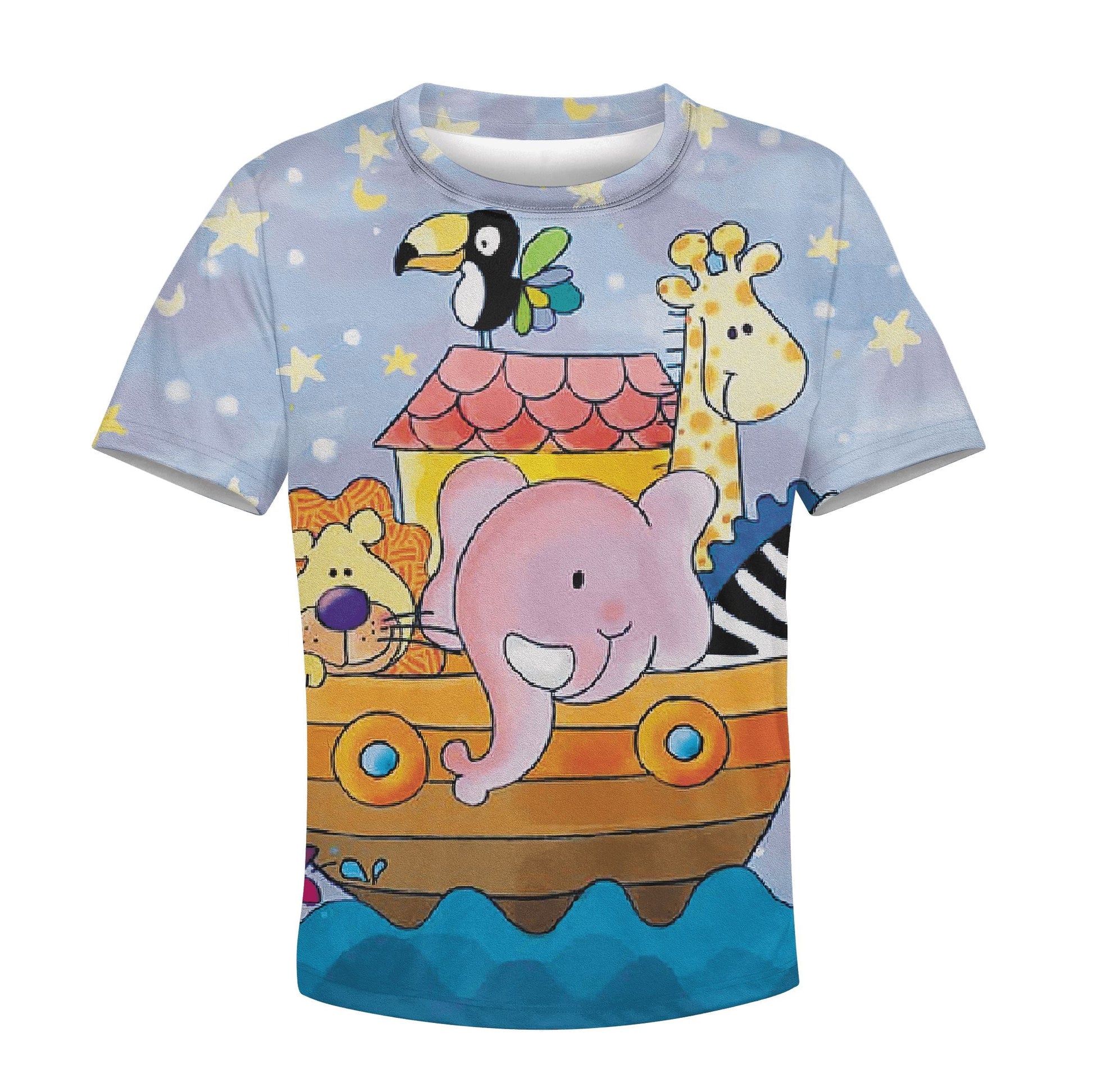 Sea Adventures of Pets Custom Hoodies T-shirt Apparel HD-PET110260K kid 3D apparel Kid T-Shirt XS 