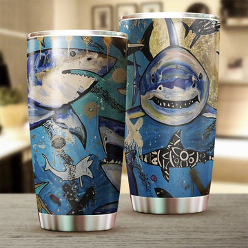 Gearhumans Shark - Tumbler Cup