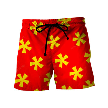 Gearhumans 3D Chipndale Hawaii Short