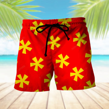 Gearhumans 3D Chipndale Hawaii Short