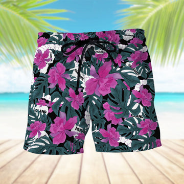 Gearhumans 3D Jurassic Park Hawaii Shorts