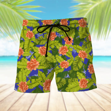 Gearhumans 3D Michael Scott The Office Hawaii Shorts