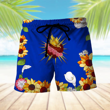 Gearhumans 3D Romeo Montague Leonardo Dicaprio In Romeo & Juliet Hawaii Shorts