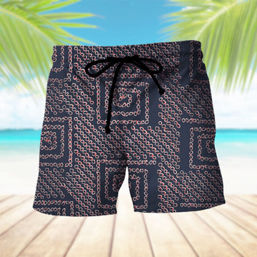 Gearhumans 3D Marty Mcfly Back To The Future Hawaii Shorts