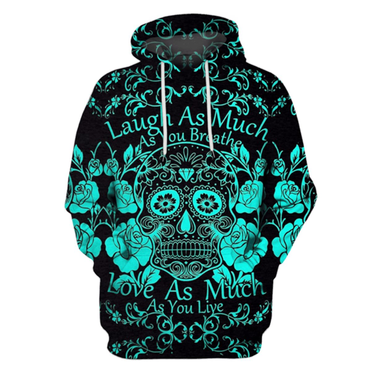 Skull Hoodies - T-Shirt Apparel HL101121 3D Custom Fleece Hoodies Hoodie S 