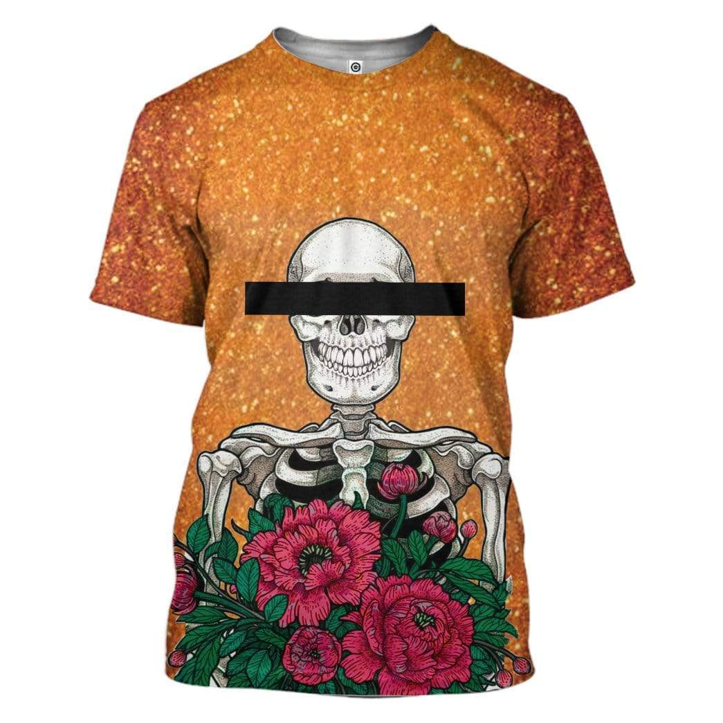 Skull Parasite Custom T-Shirts Hoodies Apparel SK-TA1501203 3D Custom Fleece Hoodies T-Shirt S 