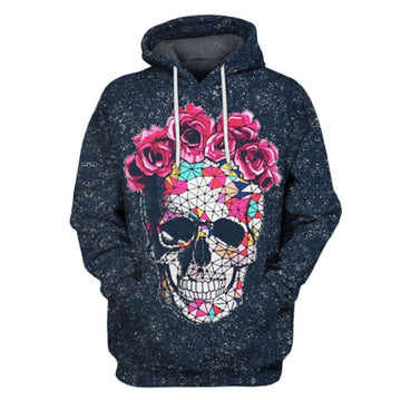 Gearhumans Skullcap Hoodies T-Shirt Apparel