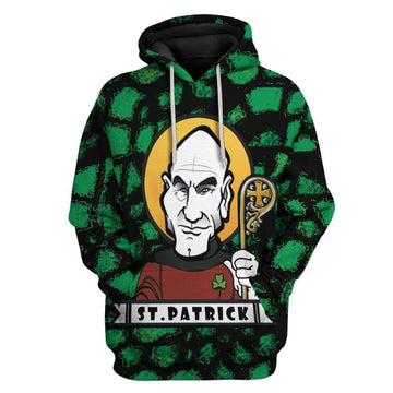 Gearhumans St Patrick Captain Custom T-Shirts Hoodies Apparel